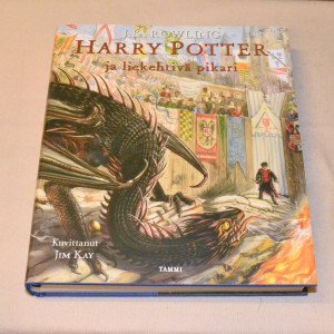 J.K. Rowling Harry Potter ja liekehtivä pikari, kuvitettu laitos